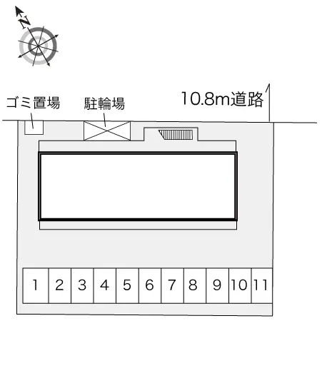 ★手数料０円★堺市堺区楠町　月極駐車場（LP）